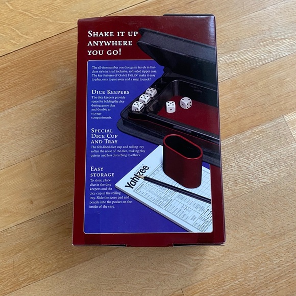 Yahtzee Deluxe Game Folio Edition - Picture 3 of 3
